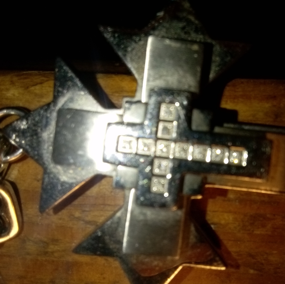 Authentic Sean John stainless Stihl chain and brac